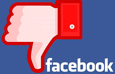 Facebook thumbs-down